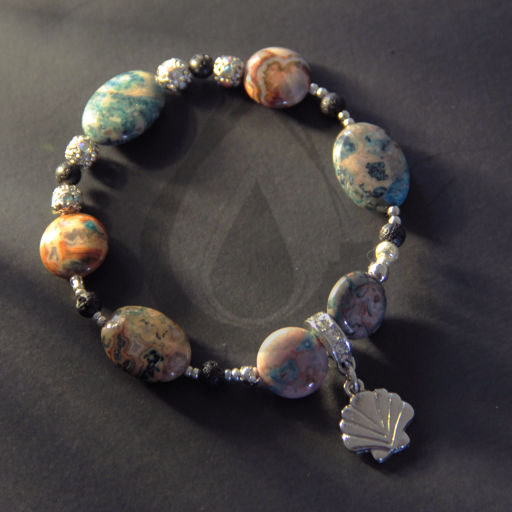 A beautiful handmade bracelet.